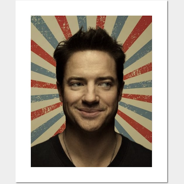 Brendan Fraser Wall Art by LivingCapital 